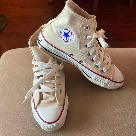 Girls Chuck Taylor Converse All Star High-Top Sneakers - Picture 1 of 8